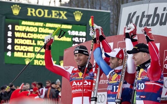 017 Michael Walchhofer, Didier Defago, Klaus Kroell